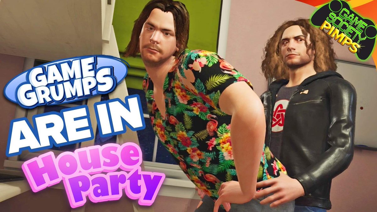 GameSocietyPimp's tweet image. The Game Grumps (Dan and Arin) have been added into House Party and Eek Games let us play the new update before it's even finished! youtu.be/9jNKUiy1z_E
