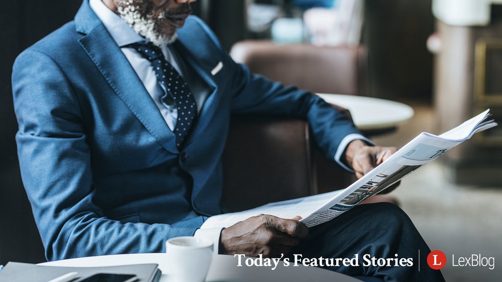 Featured on LexBlog.com's front page today:

🔴 <a href="/Crowell_Moring/">Crowell & Moring</a>
🔴 <a href="/RobinsonCole/">Robinson+Cole</a> 
🔴 <a href="/CovingtonLLP/">Covington</a> 
🔴 <a href="/cyrilamarchand/">cyrilamarchand</a>
🔴 <a href="/BakerHostetler/">BakerHostetler</a> 
🔴 @Jon_Wainwright 
🔴 <a href="/FoxRothschild/">Fox Rothschild</a> 
🔴 <a href="/seyfarthshawLLP/">Seyfarth</a> 
🔴 <a href="/StarkAndStark/">Stark & Stark</a> 
🔴 <a href="/MyCaseInc/">8am MyCase</a> 
🔴 <a href="/foodsafetynews/">Food Safety News</a> 
🔴 <a href="/SPB_Global/">Squire Patton Boggs</a>