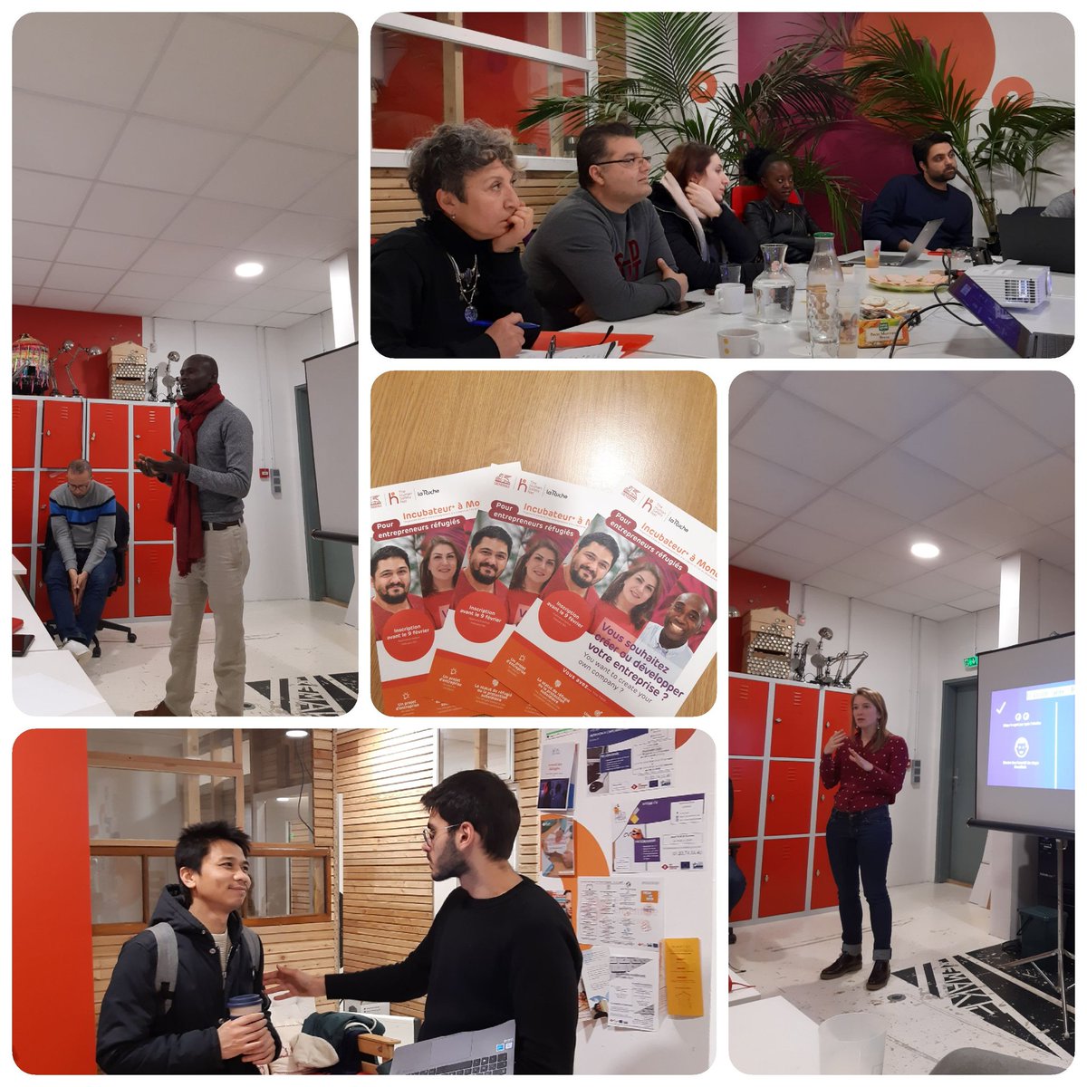 Guillome (@guillomeolivier) on Twitter photo Belle séance de travail pour préparer les candidats au prochain programme #entrepreneurs #refugiés de <a href="/THSNFrance/">The Human Safety Net France</a> <a href="/generalifrance/">Generali France</a> a l'@IncubMontreuil de Montreuil. De beaux projets, de belles histoires a écrire 👏👏👏 Belle séance de travail pour préparer les candidats au prochain programme #entrepreneurs #refugiés de <a href="/THSNFrance/">The Human Safety Net France</a> <a href="/generalifrance/">Generali France</a> a l'@IncubMontreuil de Montreuil. De beaux projets, de belles histoires a écrire 👏👏👏