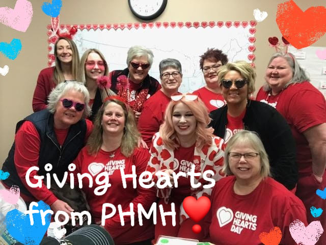 phmh1990's tweet photo. Happy Giving Hearts Day from the staff at Prairie Harvest Mental Health!
#CountMeGF #countme #GivingHeartsDay https://t.co/RSovTsA9U7