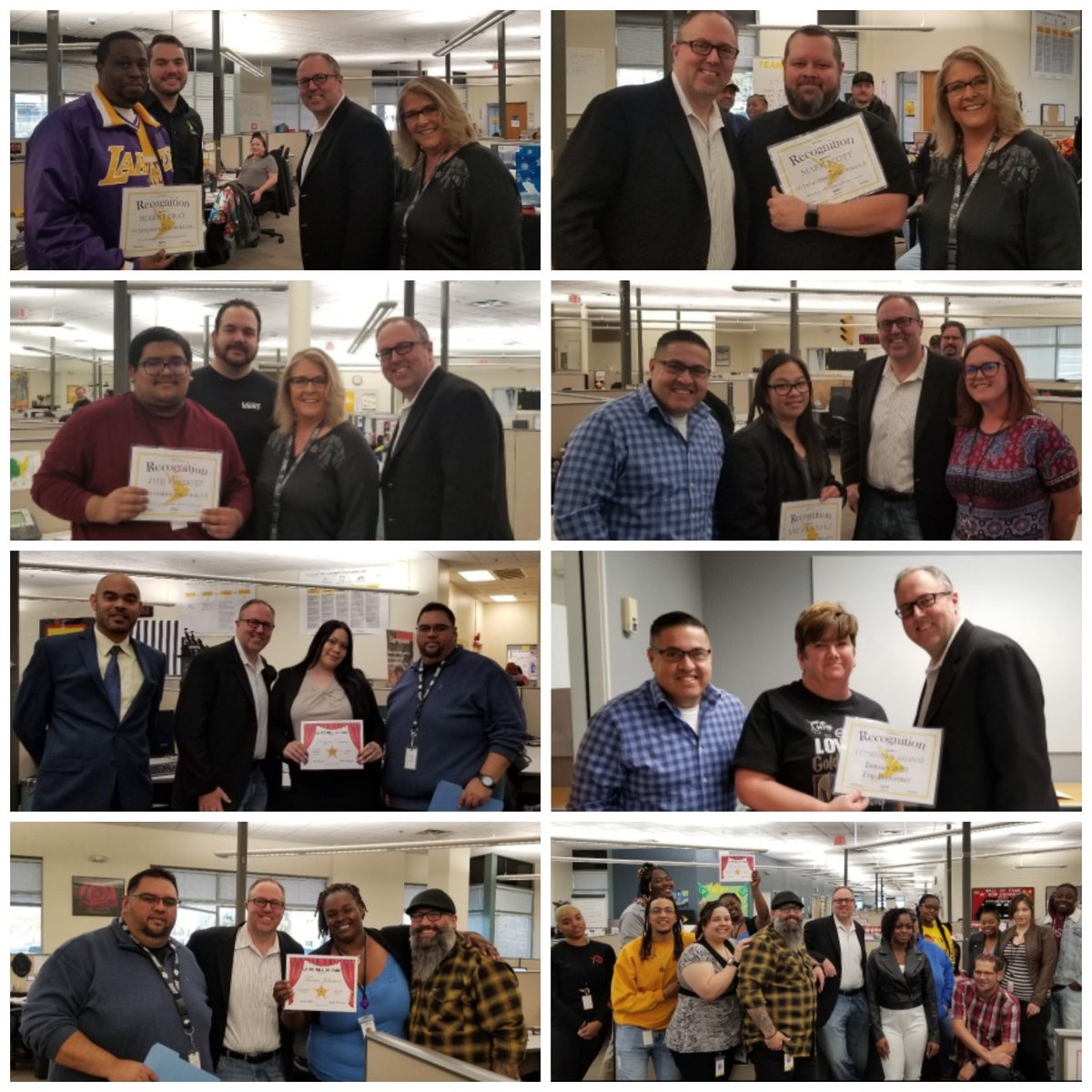 ScottBarli's tweet photo. Had a great time hanging out with and recognizing the awesome Vegas team!
#SprintFam https://t.co/l2Zl7NMT0J