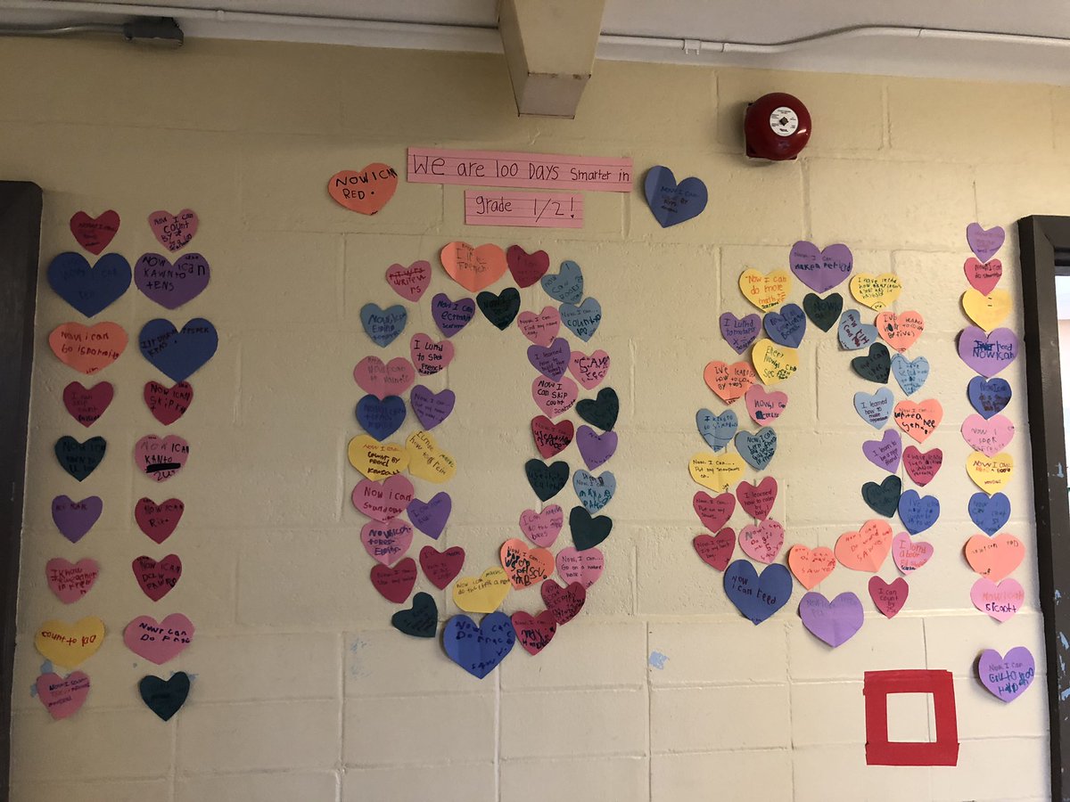 sarahmolinski's tweet photo. Yesterday we celebrated being 100 days smarter in Grade 1/2! ❤️ @alcdsb_jose https://t.co/rrF9rtyaPY