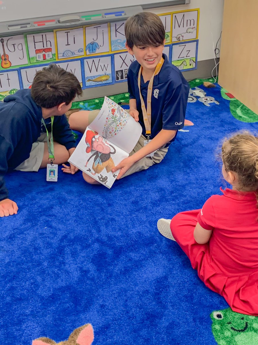 CataLaProfe's tweet photo. Sharing more #kindness! Thanks to @Ang_Falcon and @jimmgslearning for pairing up with my Ss to create unforgettable memories. #gslearning #GulliverWL @GulliverSchools https://t.co/3WvxzQ0K8c