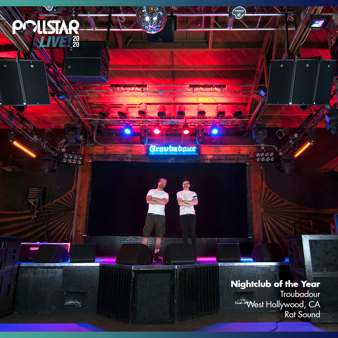 L_ACOUSTICS's tweet photo. Congratulations to our partners who were recognized at the 2020 @pollstarlive Awards for their hard work ensuring that this year’s award-winning tours and venues enjoyed #thebestsound.#BritanniaRowProductions #LDSystems #RATSoundSystems #proaudio https://t.co/ShAOTIbGvy