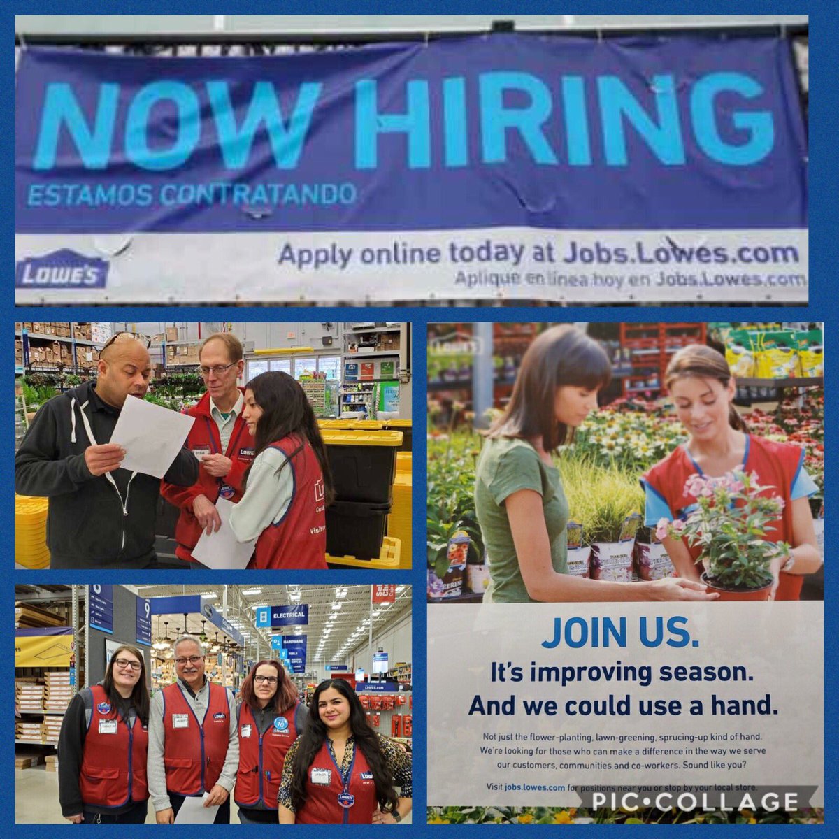 Come join us for our #hiring event at the #Lowes in #Northbrook February 19th from 10am-7pm.