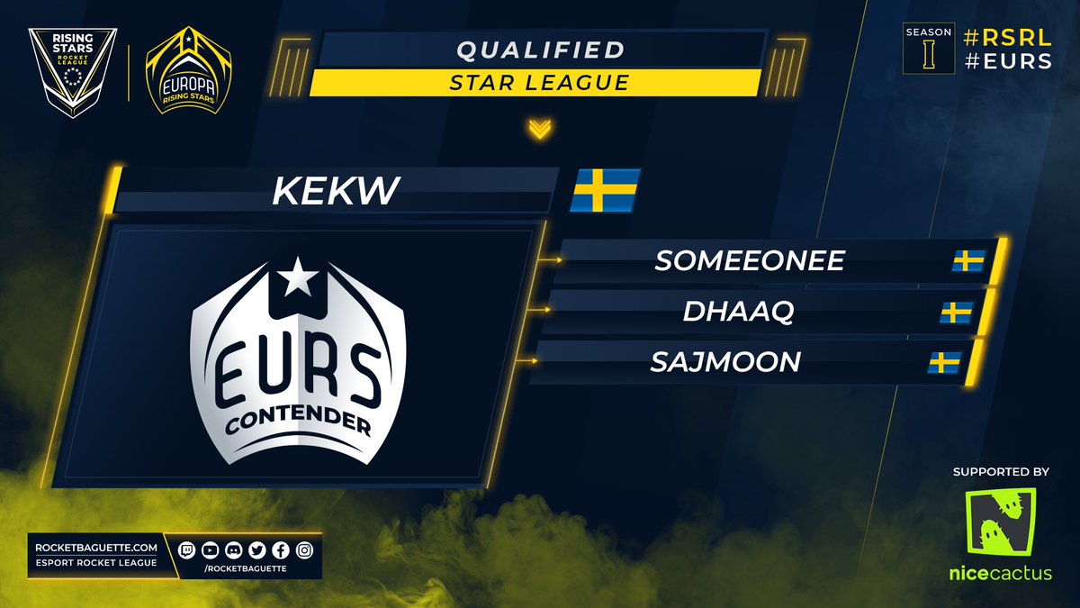 The second team that makes it through the upper bracket tonight is KEKW!

Welcome to #EURS Star League!