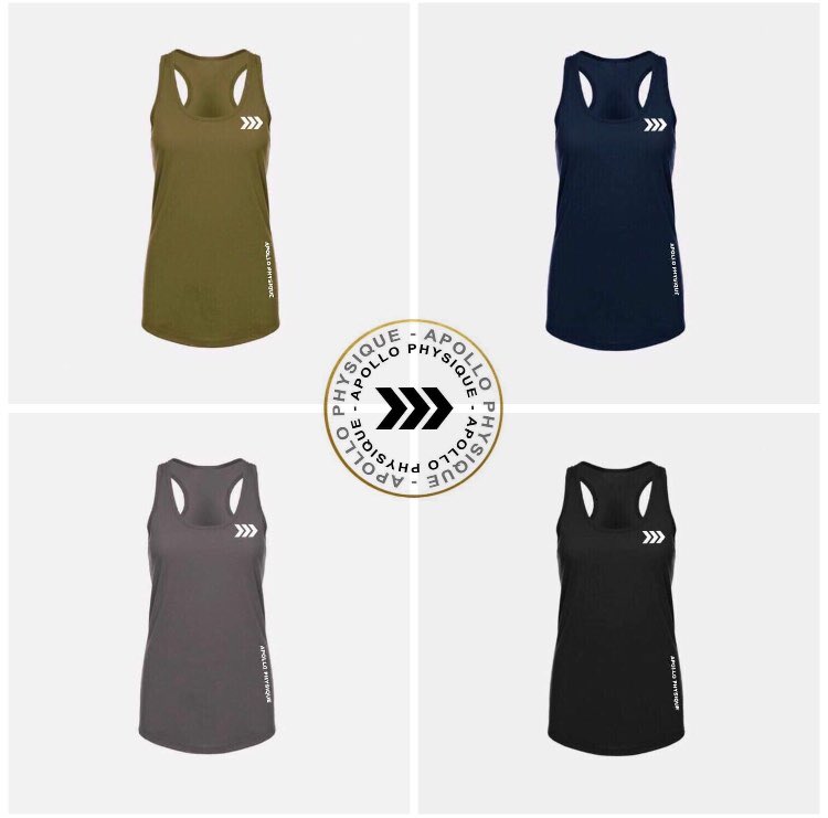 Apollo_Physique's tweet photo. Women’s new releases now available.

A.P Racer Back Tank Tops.

Shop at https://t.co/B2uho5AKlp

#apollophysique #newreleases #fitnessclothing #sportswear #apparel #fitness #performance #clothing #womenssportswear https://t.co/2pLcxQoRt9
