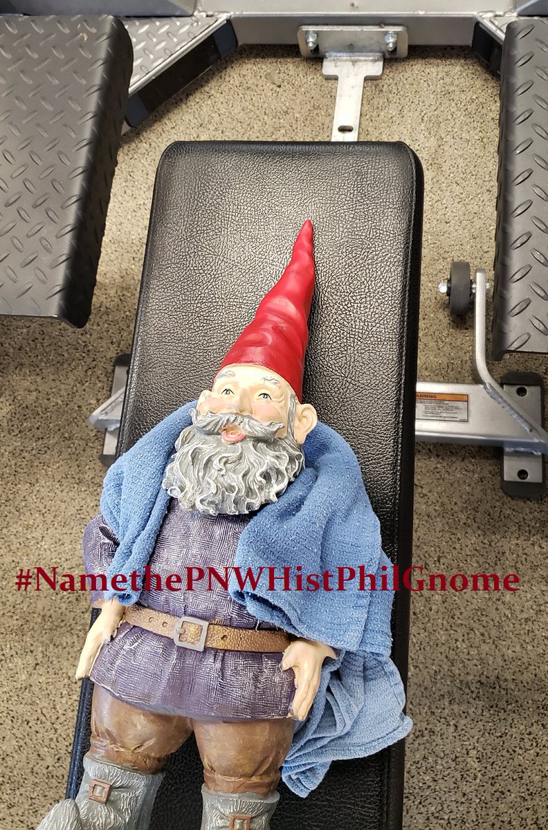 PNW_HistPhil's tweet image. Our gnome enjoys exercising his body as well as his mind. Thanks to the @PNW_Fitness at @PurdueNorthwest, he can do that. Have you #exercised your chance to #NamethePNWHistPhilGnome yet? Tomorrow, Feb 14 is the deadline! @PNWstudentlife @pnwchess