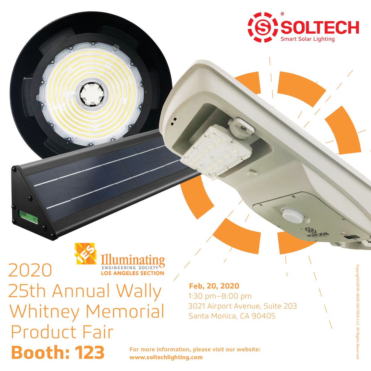 soltechsunpower's tweet image. Looking forward to meeting you again in the upcoming IESLA product show, SOLTECH Booth #123! #IESLA #productfair #tradeshow #tradeshowbooth #santamonica