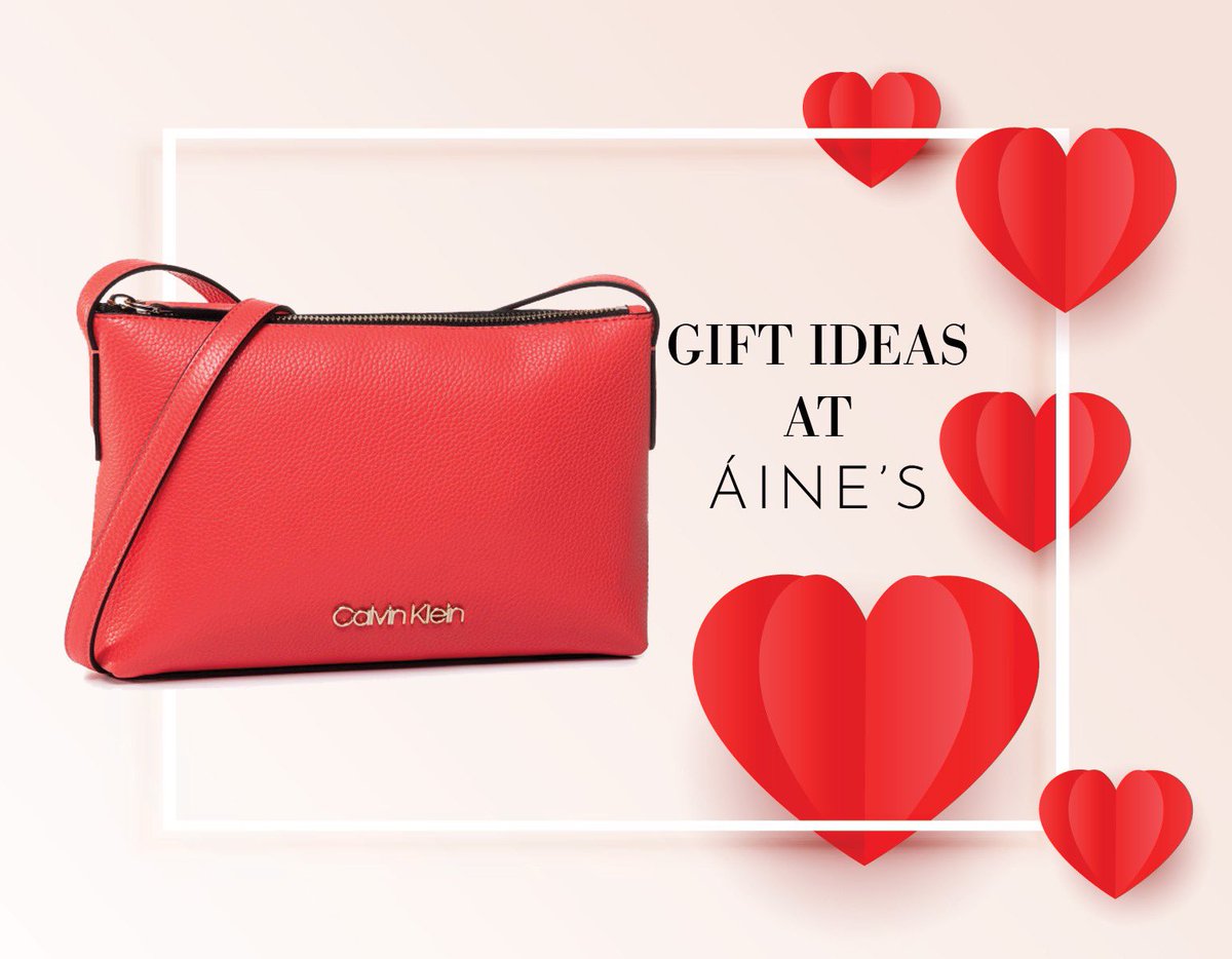 Treat her to her favourite designer label this 💘Valentines Day💘! Calvin Klein Crossbody bag from €90