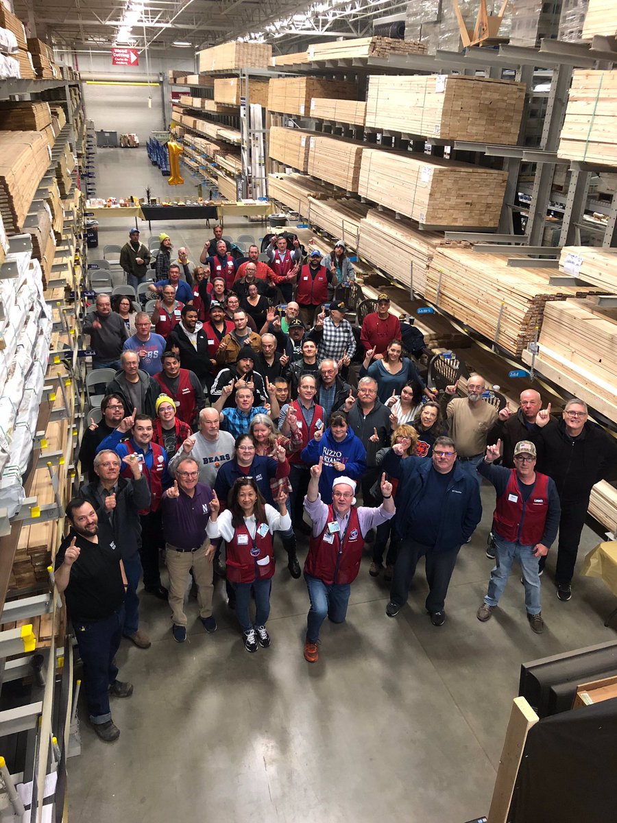 Come join a #1 team here at the #Vernonhills #Lowes. February 19th from 10am-7pm #hiringevent #NowHiring