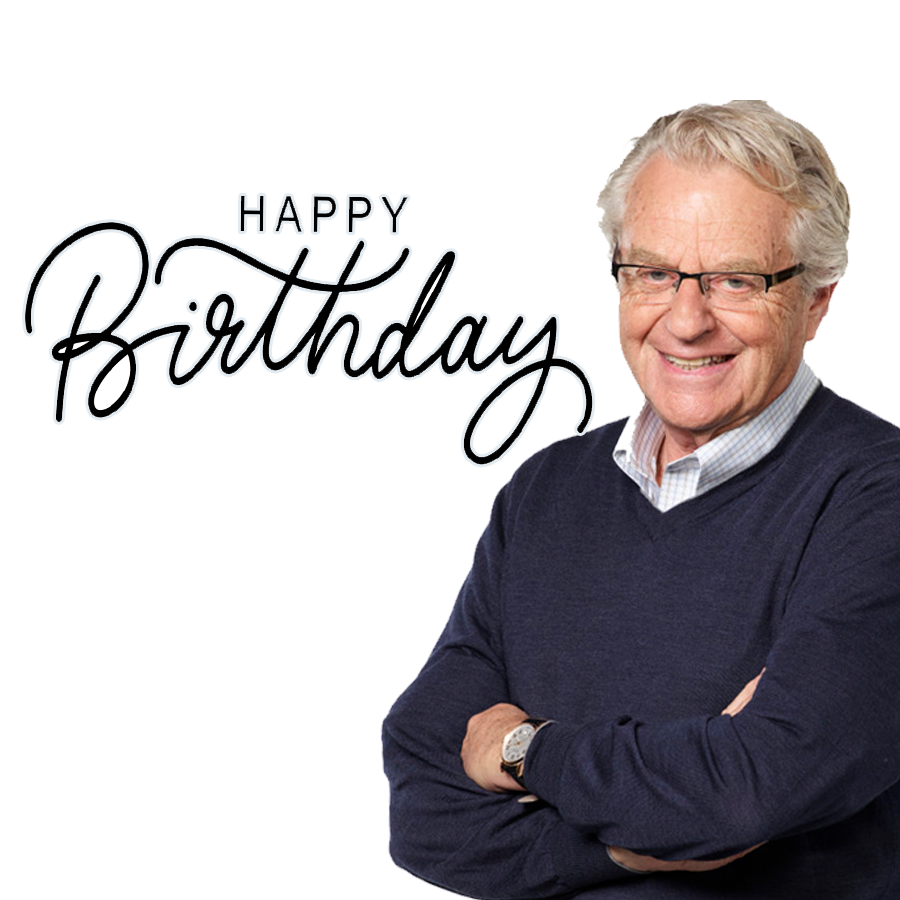 Jerry Springer Show on X: "Happy Birthday, Jerry Springer! #JerryJerryJerry #HappyBirthday #JerrySpringer https://t.co/63ibHWE2UN" / X