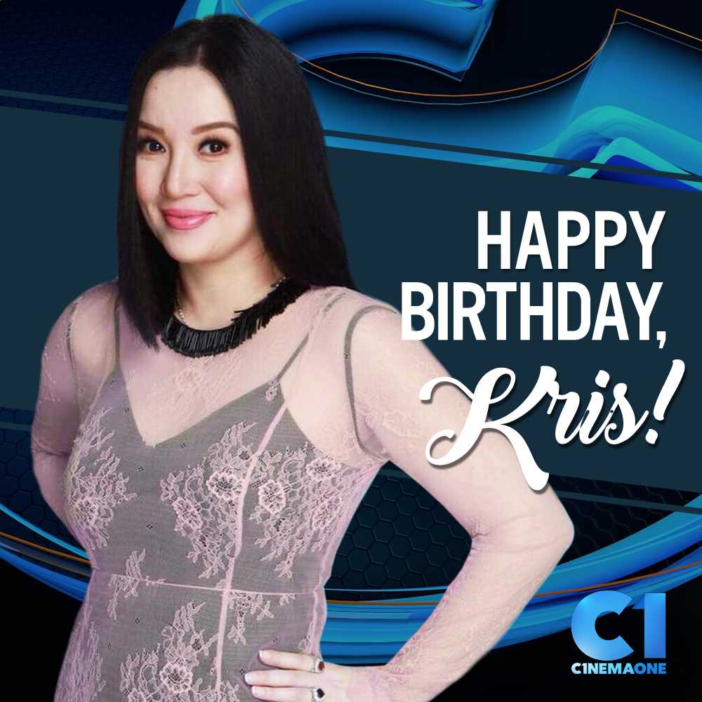 Happy birthday to the Queen of All Media, Kris Aquino (  From 