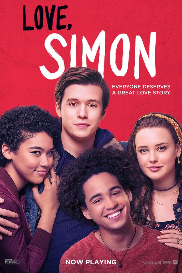  #LoveSimon (2018) this is my go to movie when i am down, it's just charming and heartwarming and always cheer me up. The cast are great and work together so well, and i honestly wish there are more movies like this. I truly can watch this movie all day and never get tired of it.