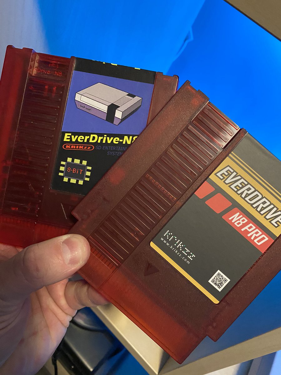RSDCDN's tweet photo. Guess which of these 2 doesn’t work at all (like many others it fails in my hdnes)? Guess which one I get to pay expensive return shipping on from Canada to Ukraine?.... :/ #everdrive #n8 #nes #hdnes #everdriven8pro https://t.co/bBB5z3dmZH