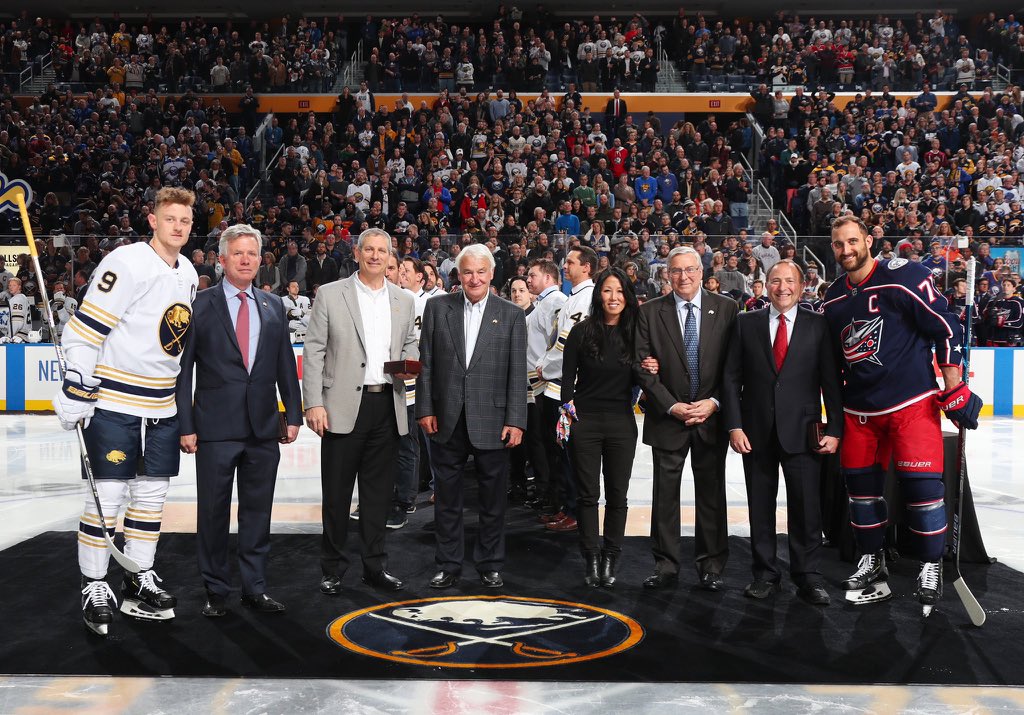 Pictured here 

1) A guy who lied about the legality of a goal in the Finals 
2) a duo that destroyed a Stanley cup contending team cause they were cheap
3) a couple that have been the head of the worst decade of this franchise’s history. 
4) The sweet boy dying in the inside