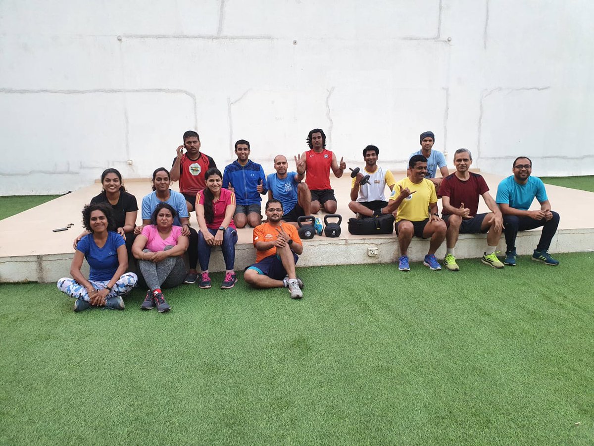 #FridayMotivation #abcrun #strengthandconditioning #fitnessjourney #pune #kettlebell