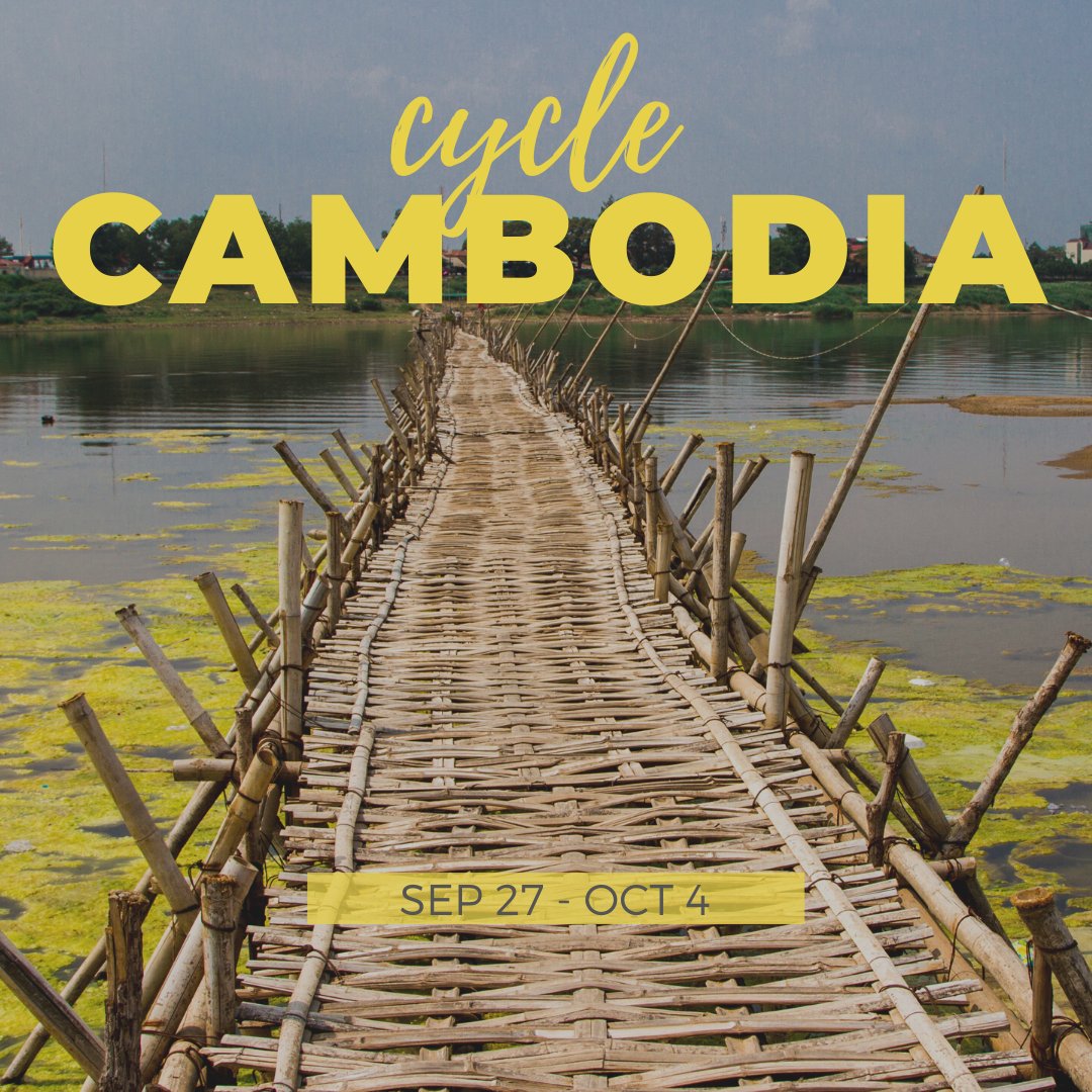 AusCamFreedom's tweet photo. Join us on the trip of a lifetime that will also help prevent the trafficking of girls in Cambodia. This September, come experience the food, culture and beauty as we cycle from Phnom Penh to Siem Reap, email sarah@auscamfreedomproject.org for more information #sustainabletravel https://t.co/x7RN7ioSlc