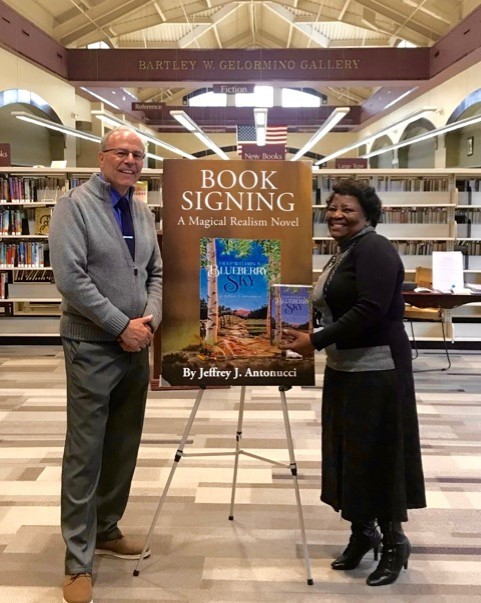 works_inspired's tweet photo. Thank you to everyone who came out for the Deep Within a Blueberry Sky book talk and signing at the Wayne Public Library this past weekend! @WaynePubLib https://t.co/9BrapTfJba