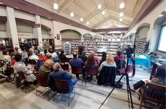 works_inspired's tweet photo. Thank you to everyone who came out for the Deep Within a Blueberry Sky book talk and signing at the Wayne Public Library this past weekend! @WaynePubLib https://t.co/9BrapTfJba