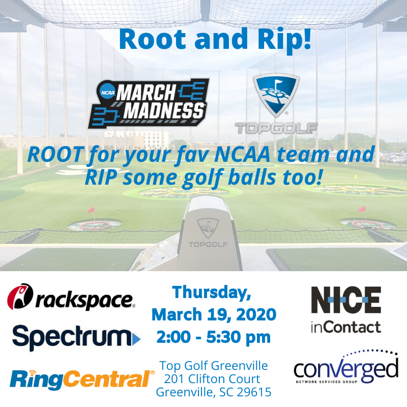 Coming back to Greenville on March 19th! Don't miss it!

Join me: forms.gle/Hu1CCYZM5bDRFU…

<a href="/CNSGCLOUD/">Converged Network Services Group (CNSG)</a> #relationshipsmatter <a href="/Rackspace/">Rackspace Technology</a> <a href="/inContact/">NICE inContact</a>  <a href="/SpectrumEntUS/">Spectrum Business for enterprise</a> <a href="/RingCentral/">RingCentral</a>