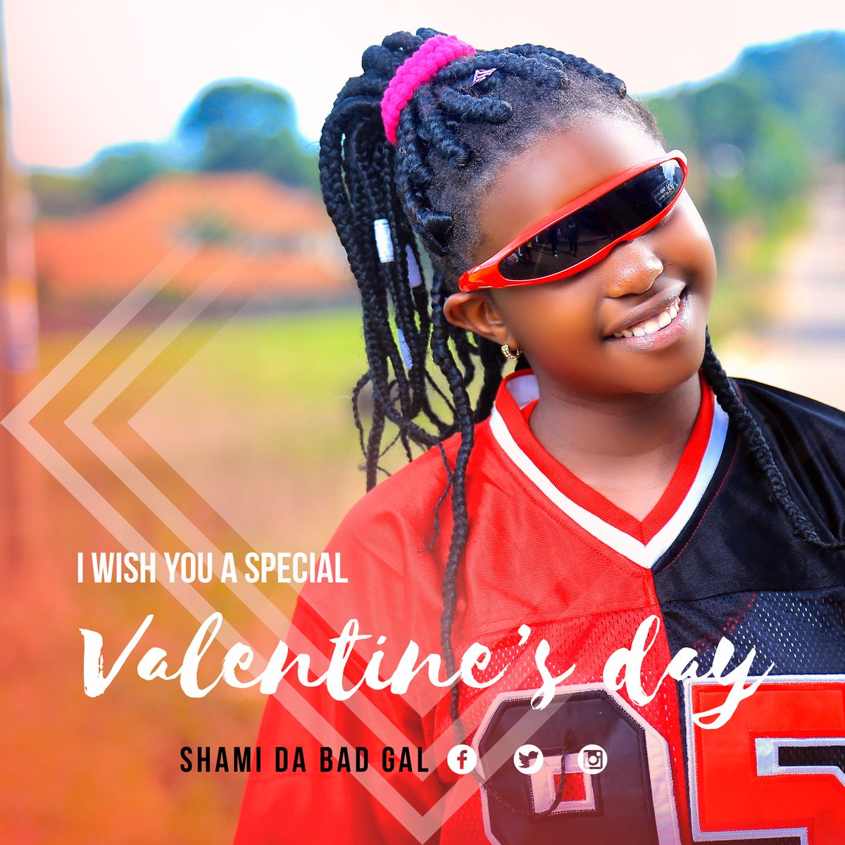 ShamiBad's tweet photo. Happy Valentine's Day from me and my crew love you all keep up with the love #ValentineDay #Valentine https://t.co/bP0DmrE774