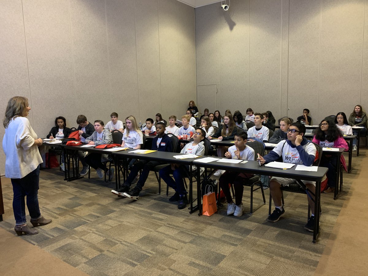 FultonCoSchools's tweet photo. Inspirational &amp; informative talks, workshops, peer brainstorming strategies, rapping/dancing...all in a day's wk at the Youth Leadership/ Wellness Summit! Thank you @hurstwbmsap &amp; @LrjFoundation for organizing/partnering #WHD @jeannine_jannot  #FCSCommunityCollaboration https://t.co/rGgScu77O9