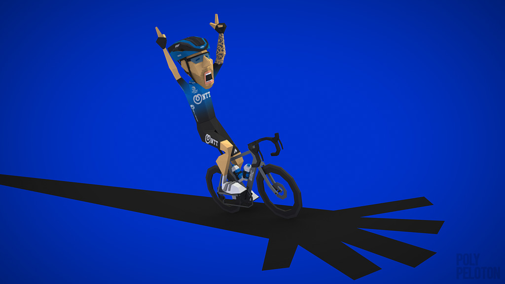 Some new art #lowpoly #3d #art #BicyclesChangeLives @Qhubeka @NTTProCycling