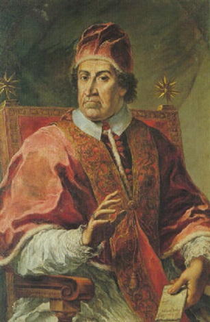 Philip V became the first Bourbon King of Spain.His family was of questionable faith as he descends from Henry IV who was Protestant,Philip's grandfather the "Sun King" had sided with Protestants & even Ottomans against Catholic Spain.The Pope had supported the Hapsburg claim.