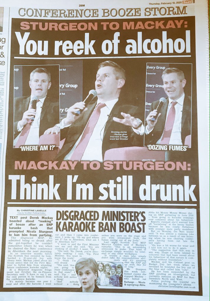 mik61scot's tweet photo. In other news: SNP drunken paedophile Finance Cabinet Secretary Mackay hasn't sent resignation letter 🙁
#Mackaygate https://t.co/TUhZvk9Ncd