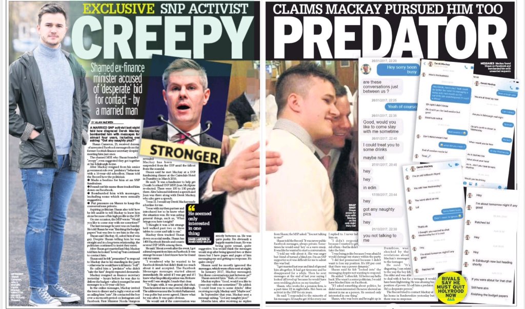 mik61scot's tweet photo. In other news: SNP drunken paedophile Finance Cabinet Secretary Mackay hasn't sent resignation letter 🙁
#Mackaygate https://t.co/TUhZvk9Ncd
