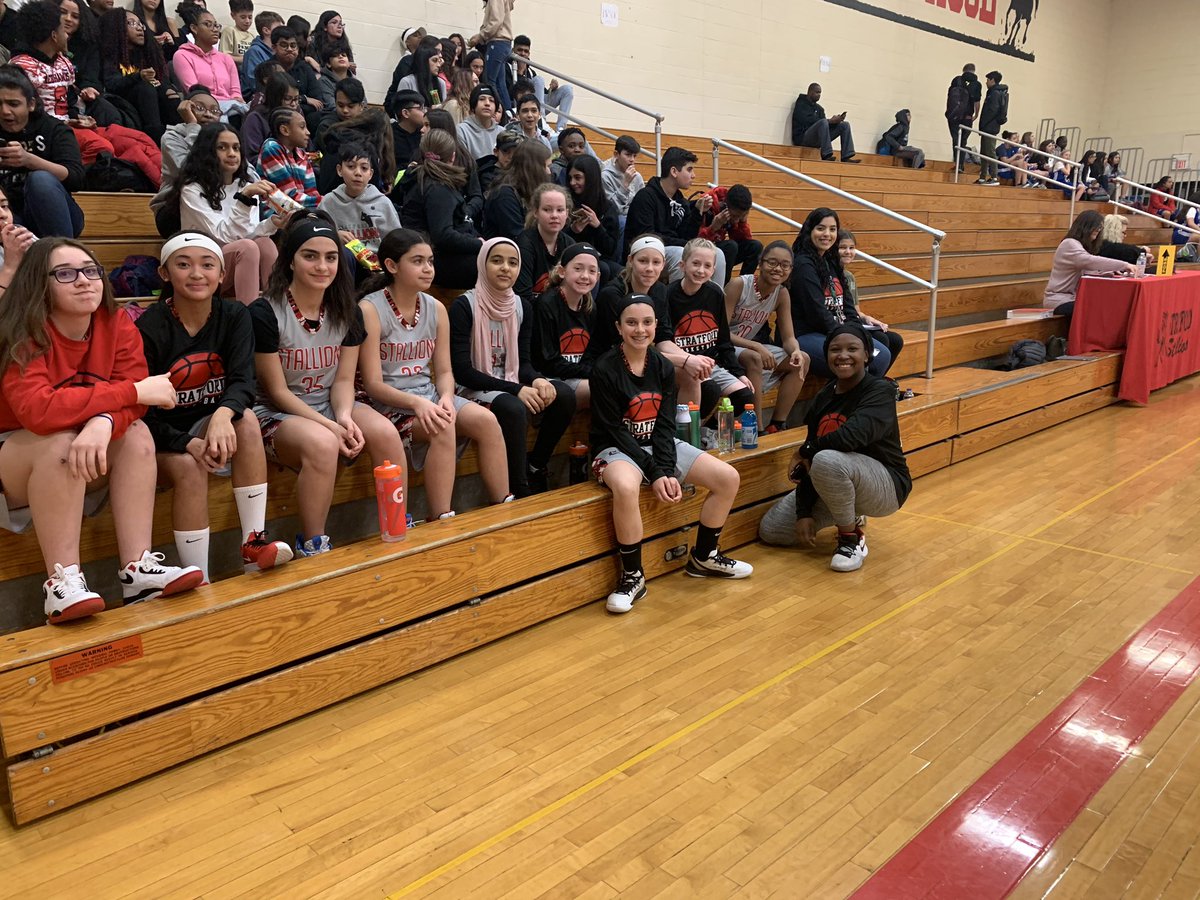 Our Lady Stallions are hosting Leman tonight! ❤️🏀🖤 #WeAreStallions #ProudToBeD93 <a href="/CCSD93/">CCSD93</a> <a href="/Mrs_Cerda_/">Mrs. Cerda</a>