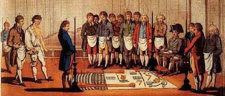 Freemasonry had existed long before 1717 and had been organized by the Knights Templars who had been corrupted by Jewish mysticism & had escaped the suppression of the order & continued to exist in secret.Masonry was spread throughout Europe as a tool of English intelligence.