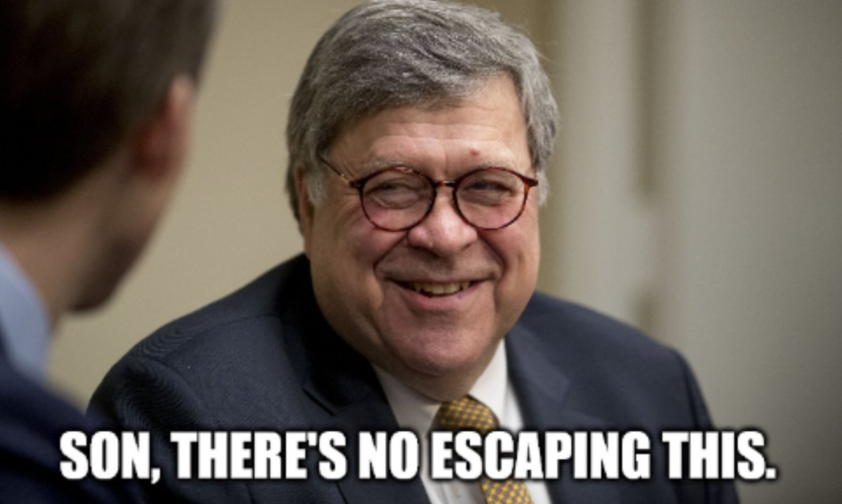 @ajind5 @doris77850457 @VincentCrypt46 Barr Is The Boss 😉
 #QAnon #Trump #Barr