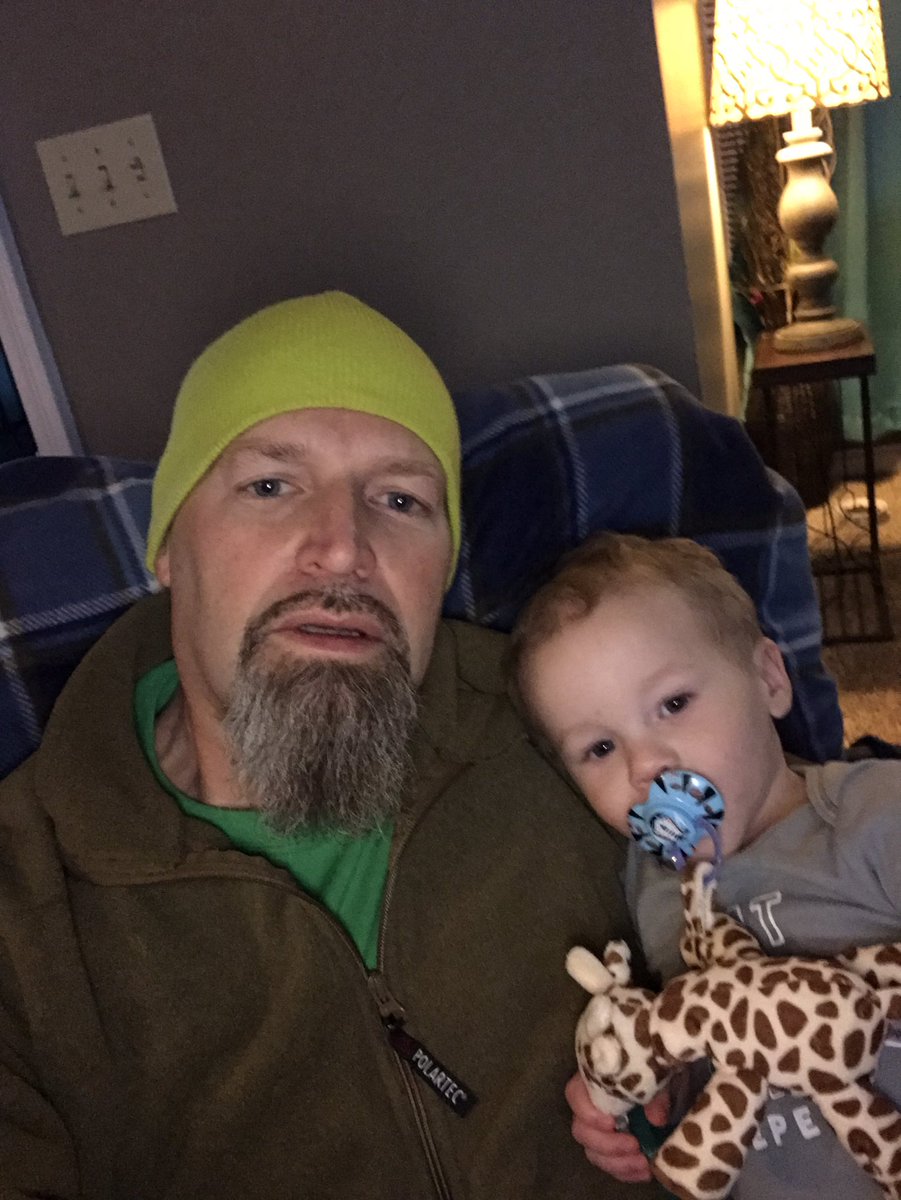 PopsDuffield's tweet photo. My lil buddy &amp; me watching FoxNews https://t.co/Ounu8nwXb7