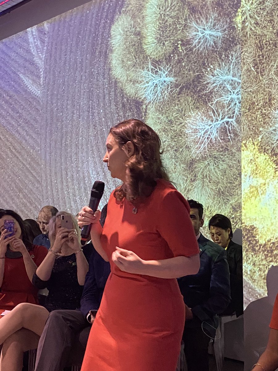 MarchForScience's tweet photo. .@cassie_flynn launches @UNDP’s latest initiative #MissionOnePointFive https://t.co/BbuEJ1vxuT