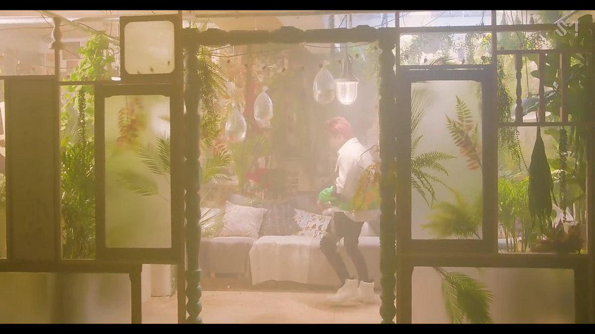 Plants:In the orgin teasers, when the kid closes his eyes, he sees a vision of himself in nature, plants repeat in multiple music videos