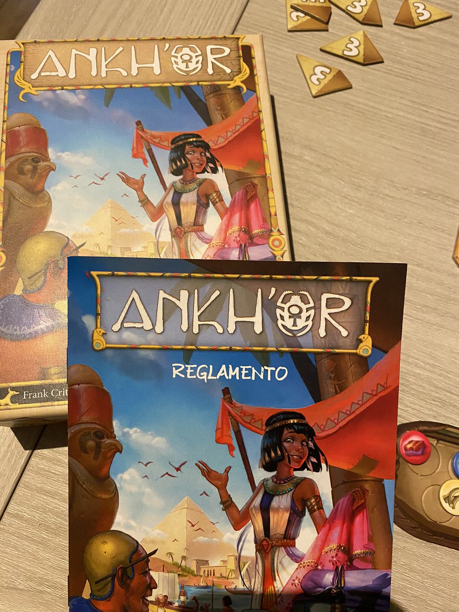 kaburigames's tweet photo. Te gusta #splendor? No dudamos que te gustará #ankhor !!! @Asmodee_Spain Juego perfecto a 2 y hasta 4 jugadores!! Ven a probarlo, pasaréis un rato divertido buscando combinaciones!! @LaCasaMarsten @Noeblanch @Neryndie @bergonzini @RhonBug @DacMorrigan @jordiurpijordi https://t.co/quR3VfxdGP