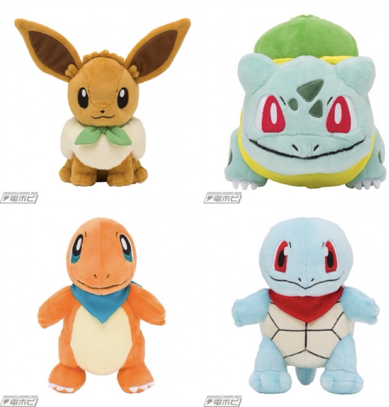 ট ইট র ポケモンセンターnakayama ポケモン不思議のダンジョン 救助隊dx 救助隊のスカーフを着けたピカチュウやイーブイ フシギダネ などのぬいぐるみがポケモンセンターに登場 3月6日 金 に発売予定 T Co 1weekky24t