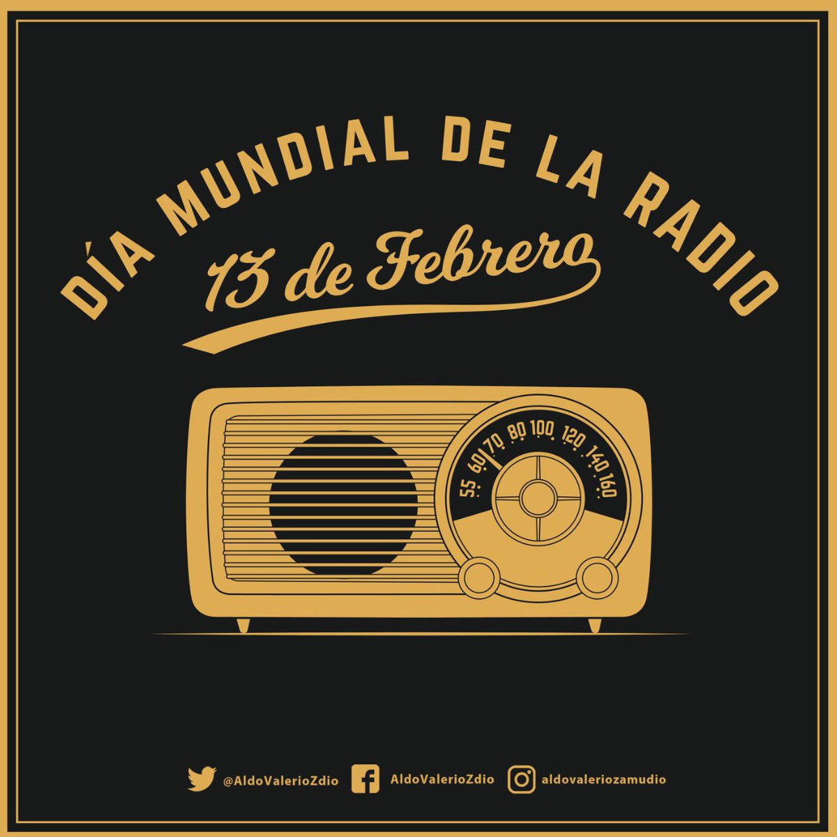 AldoValerioZdio's tweet photo. La radio es de los medios de comunicación más usados en el mundo, escenario perfecto donde todas las voces se expresan libremente. Felicidades a quienes participan en este medio. #DíaMundialdelaRadio https://t.co/zy20GuywDm