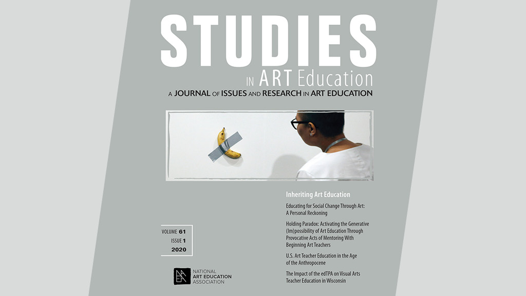 NAEA's tweet image. In the latest issue of #StudiesinArtEducation, Senior Editor Dónal O’Donoghue highlights the critical role that #inheritance plays in how the field of #art #education—a finite field—continues. Log in or subscribe at ow.ly/PFfE50ylGTY #VisualArtsEdMatters #NAEA