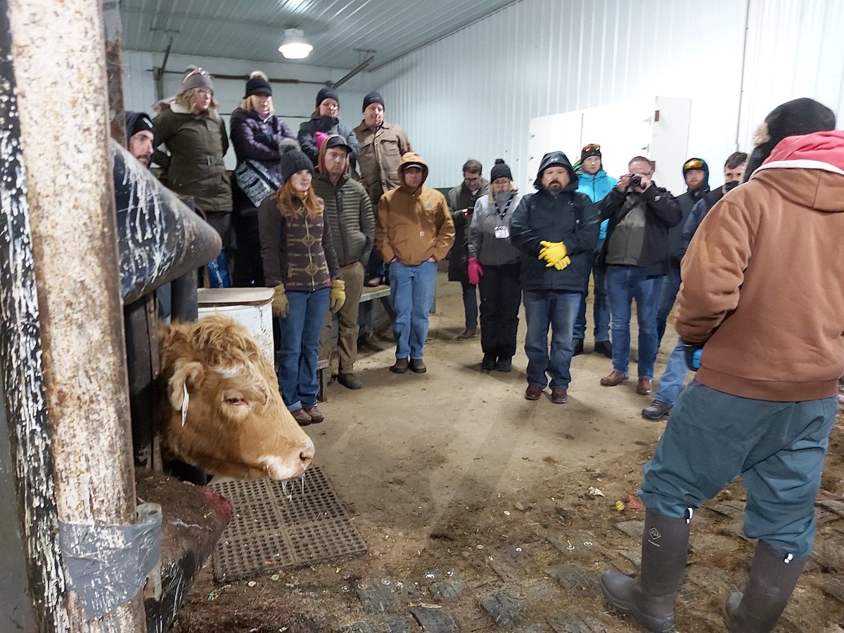 Thanks to Red Coat Cattle Feeders for the hospitality today on our #WCFMS20 tour!! A great operation and a wonderful day.