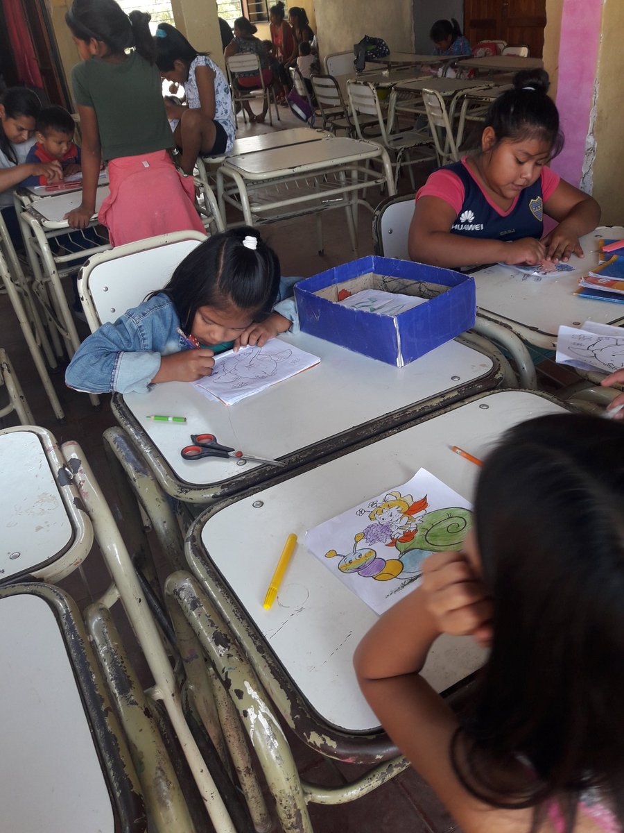 #RefuerzoEstival
Recreación y talleres en la Escuela N°4296 de Pichanal
<a href="/GustavoSaenzOK/">Gustavo Sáenz</a> <a href="/matiascanepa/">Matías Cánepa</a> <a href="/ferdiptorres/">Fernanda Dip Torres</a> <a href="/RobertoIRamos/">Roberto Ismael Ramos</a> <a href="/rossana94548482/">rossana</a>