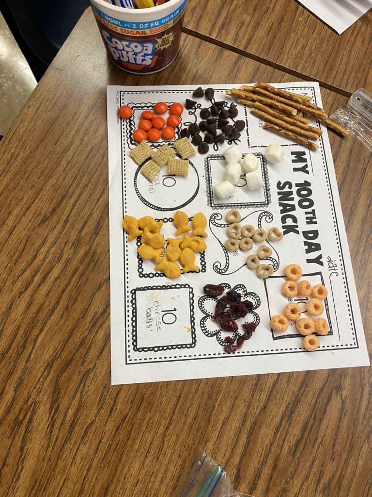 melissa iamarone (@iamaronemelissa) on Twitter photo What a fun way to celebrate the 100th day of school... stacking 100 cups, 100 pennies, 100 LEGO creations, reading 100 words and of course 100 piece trail mix! Love their excitement!! 🥳🤩😆 #100thDayOfSchool <a href="/CMonterecy/">Courtney Monterecy</a> <a href="/StringfellowSam/">Samantha Stringfellow</a> <a href="/MFogartyES/">Mary E. Fogarty Elementary</a> #bestdayever What a fun way to celebrate the 100th day of school... stacking 100 cups, 100 pennies, 100 LEGO creations, reading 100 words and of course 100 piece trail mix! Love their excitement!! 🥳🤩😆 #100thDayOfSchool <a href="/CMonterecy/">Courtney Monterecy</a> <a href="/StringfellowSam/">Samantha Stringfellow</a> <a href="/MFogartyES/">Mary E. Fogarty Elementary</a> #bestdayever