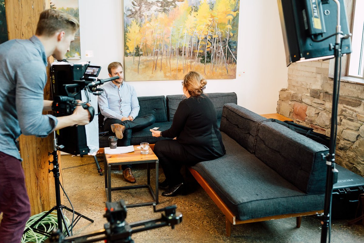 Behind the scenes with @georgebriggs at #nextgendinnerseries, circa 2017. 

Excited to have them back as our Video Partner for Next Gen Dinner Series!

📸 Indigo Events

#nextgendinnerseries #behindthescenes #mentorship #leadership #classof2020