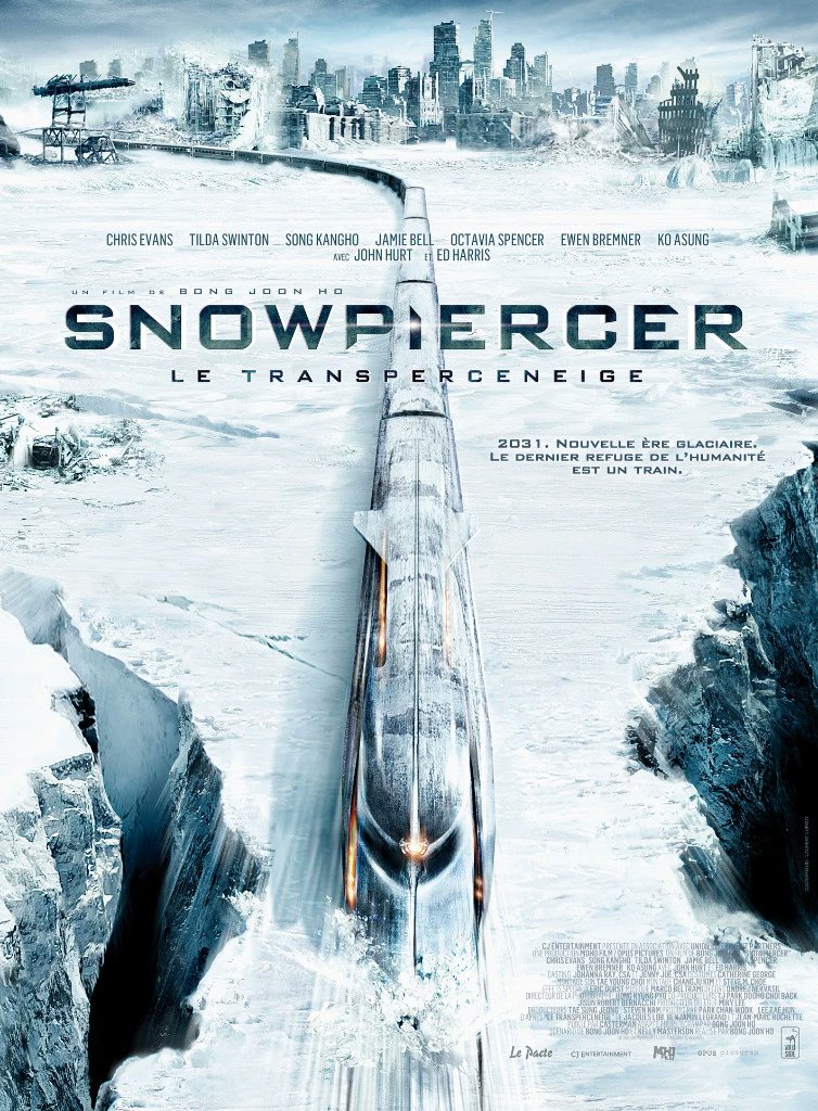 Snowpiercer de Bong Joon-ho, 7/10