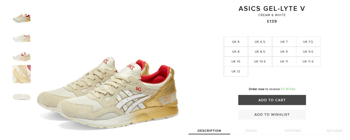 asics gel lyte v good fortune