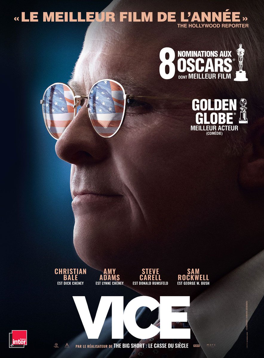 Vice de Adam McKay, 7/10