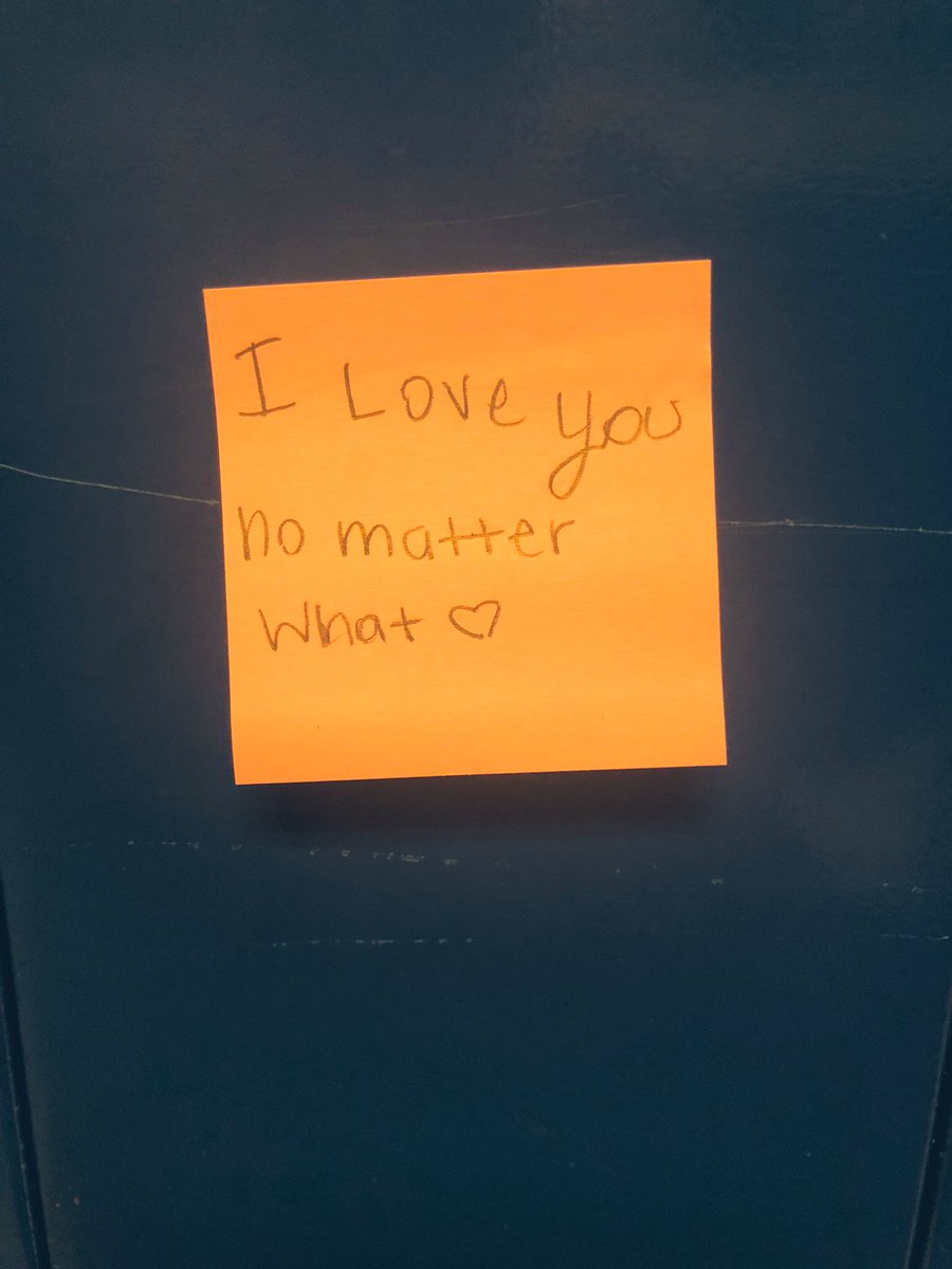 Yes. Middle school can be crazy, but middle school can also be this. I don’t know the story behind this sweet note on a locker, but I’m here for it. 🥰 <a href="/PositivelyLMS/">Positively Lindale</a> <a href="/lindalelynx/">Lindale Middle</a>