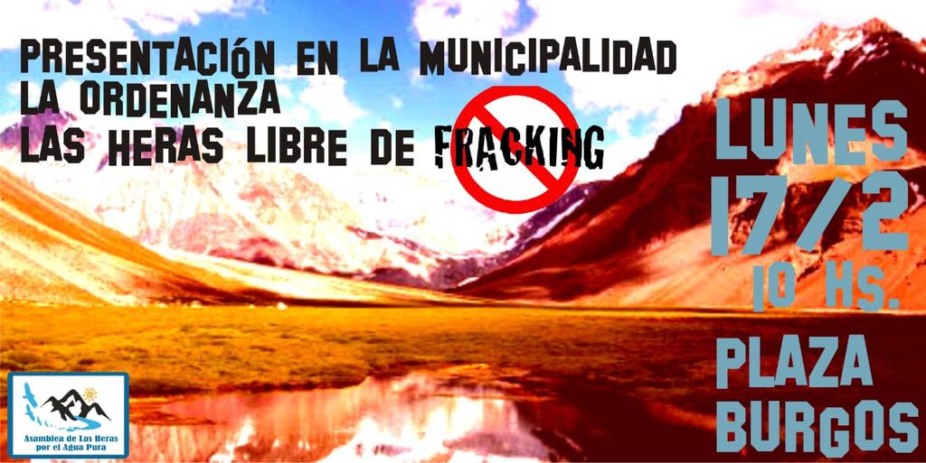 jovenesxelclima's tweet photo. Ordenanza, Las Heras libre de Fracking 🚫
Lunes 17/02
(10hs)⏲️
Compartir!!
#fuerafracking https://t.co/mt2xtNYW2G